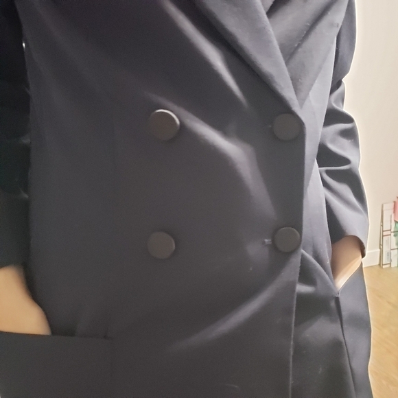 NWT Zara blazer, Color Navy Blue, Size L - Picture 10 of 17